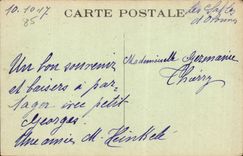 CPA Sande von olonne die Badegaste werden mit Kusse Folklore-Kostum empfangen