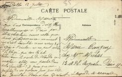 CPA Sande des olonne Innenraums der Kirche