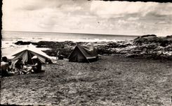 CPSM Sande von olonne Campeurrs auf dem Gesims