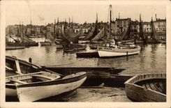 CPA Sande von olonne eine Ecke des Hafens