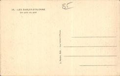 CPA Sande von olonne eine Ecke des Hafens