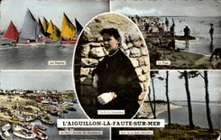 CPSM das Gelenk die Storung auf SeeRegattas Boucholeurs Strand