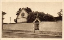 CPA Brienne the Castle Military academy and Statue of Napoleon