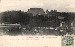 CPA Brienne the Castle the castle Panoramic View