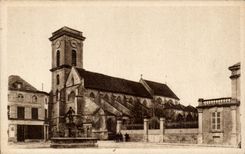 CPA Brienne the Castle Church Saint Pierre