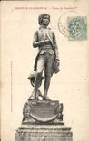 CPA Brienne the Castle Statue of Napoleon 1st