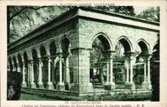 CPA Saint Gaudens Cloister of the old abbey of Bonnefond in the park