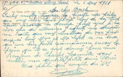 CPA Nimes die Prachtstrasse Victor Hugo (an der Unterseite das grosse Theater und der Magne Aufsatz)