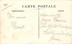 CPA Nimes Galeries von rez der Fahrbahn