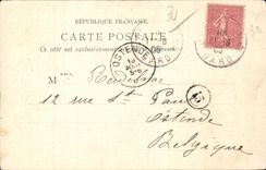 CPA Nimes Bezirk von Artillerie