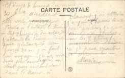 CPA Nimes Denkmal des Esplanade