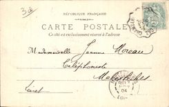 CPA Nimes der Esplanade (Gesamtabbildung)