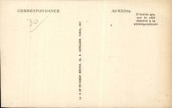 CPA Nimes die Prachtstrasse Victor Hugo und die Hochschule