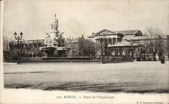 CPA Nimes setzt Esplanade