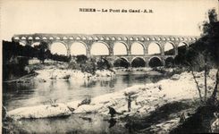 CPA Nimes die Brucke von Gard