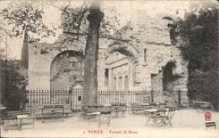 CPA Nimes Tempel von Diane