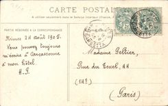 CPA Nimes Tempel von Diane