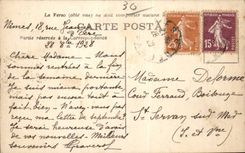 CPA Nimes das quadratische Haus und das Theater