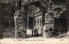 CPA Nimes Tempel von Diane (External)