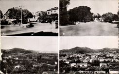 CPSM Ales Places Gabriel perished Entering of the Thicket Statue of Pasteur