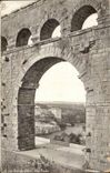 CPA Bridge of Gard an arch