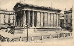 CPA Nimes das quadratische Haus