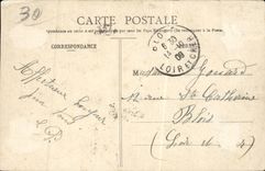 CPA Castle of Courtanvaux