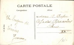 CPA Louviers Notre Dame Kirche das sudliche Gatter