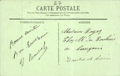 CPA Louviers die Jungfrau und der Vorlagenofen uberbrucken