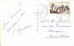 CPSM Louviers the museum and places Ernest Thorel