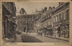 CPA Louviers Street of the Foch Marshal