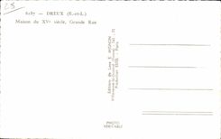 CPSM Dreux Hauptstrasse des Hauses U 15