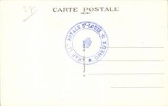 CPA Dreux Wolbung-Saint Louis-Buntglas-Auferstehung Engels-Engel Lariviere