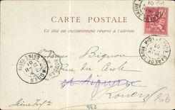 CPA Dreux das Rathaus