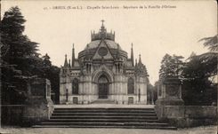 CPA Dreux Wolbung-Saint Louis-Beerdigung der Familie von Orleans