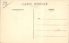 CPA Dreux Chapelle St Louis Vitrail Jesus der mit dem Martyriumfall unter das Kreuz steigt