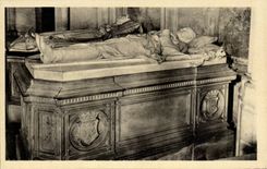 CPA Dreux Vault St Louis Tomb of the duke of Aumale by Dubois