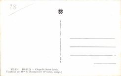 CPA Dreux Wolbung-St- Louisgrab des Frauleins de Montpensier (Pradier)