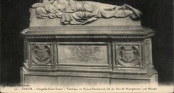 CPA Dreux Vault Saint louis Tomb of the prince Ferdinand wire of the duke de Montpensier by millet