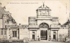 CPA Umlagerungen Dreux der Haupttur des Schlosses von Anet