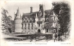 CPA Schloss Maintenon der septentrional Front