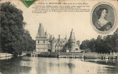 CPA Maintenon Schloss gesehen vom Wasserteil
