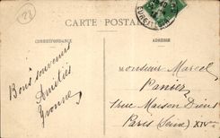 CPA Maintenon Schloss gesehen vom Wasserteil