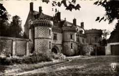 CPSM Bonneval Abbey Saint Florentin Entrance