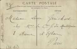 CPA Umlagerungen von Chartres das Schloss von Baronville