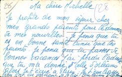 CPSM Bonneval the door St Roch and the tower 15th