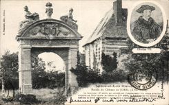 CPA Ruinen des Schlosses von Sorel