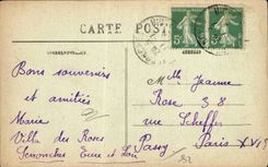 CPA Senonches der Aufsatz der Kirche