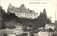 CPA Schloss der Montigny Fassade ist