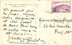 CPA Schloss von Umlagerungen der Lupe wert sein